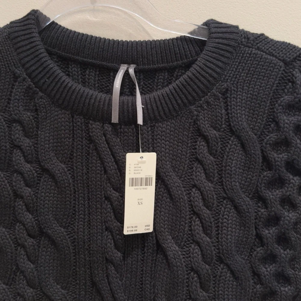 NWT- Anthropology The Gemini Cap-Sleeve Sweater + Tank Dress Set Size XS